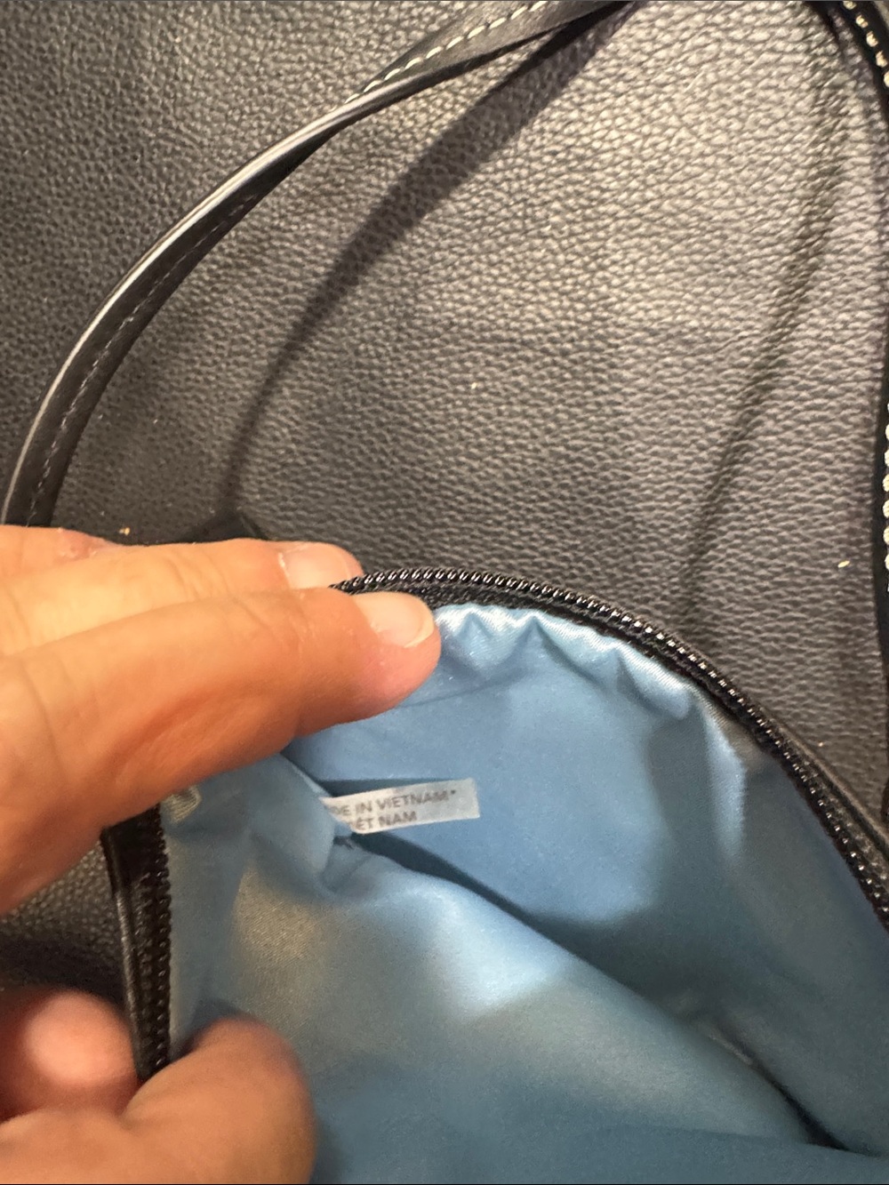 Coach Black Leather Wristlet Clutch with Tag - Picture 4 of 6
